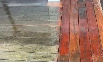 Entretien de terrasse
